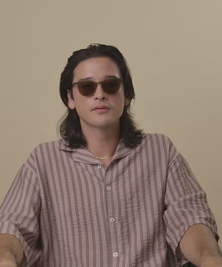 Johann Wolff Frankie Army Sunglasses