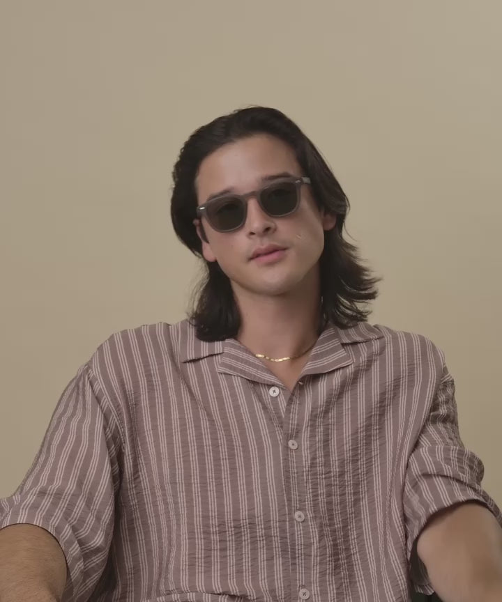 Johann Wolff JSB Matte Smoke Sunglasses