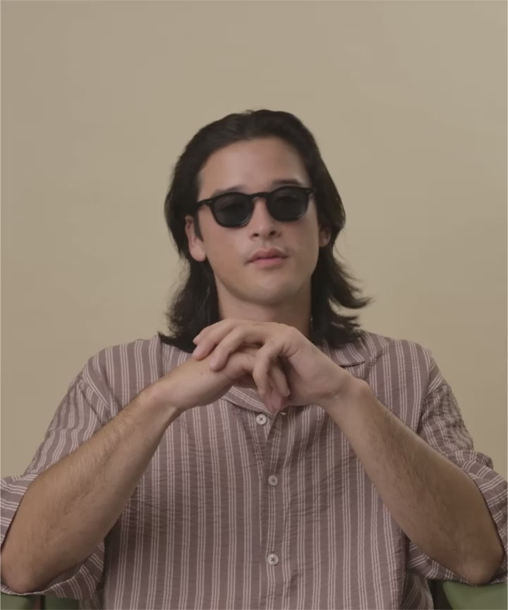 Johann Wolff Carousel Black Sunglasses