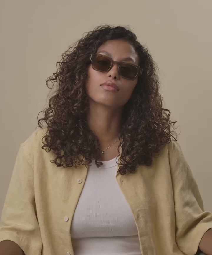 Johann Wolff Bastei Olive Sunglasses