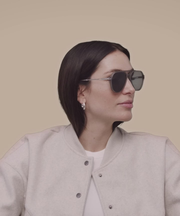 Johann Wolff Bernau Matte Smoke Sunglasses