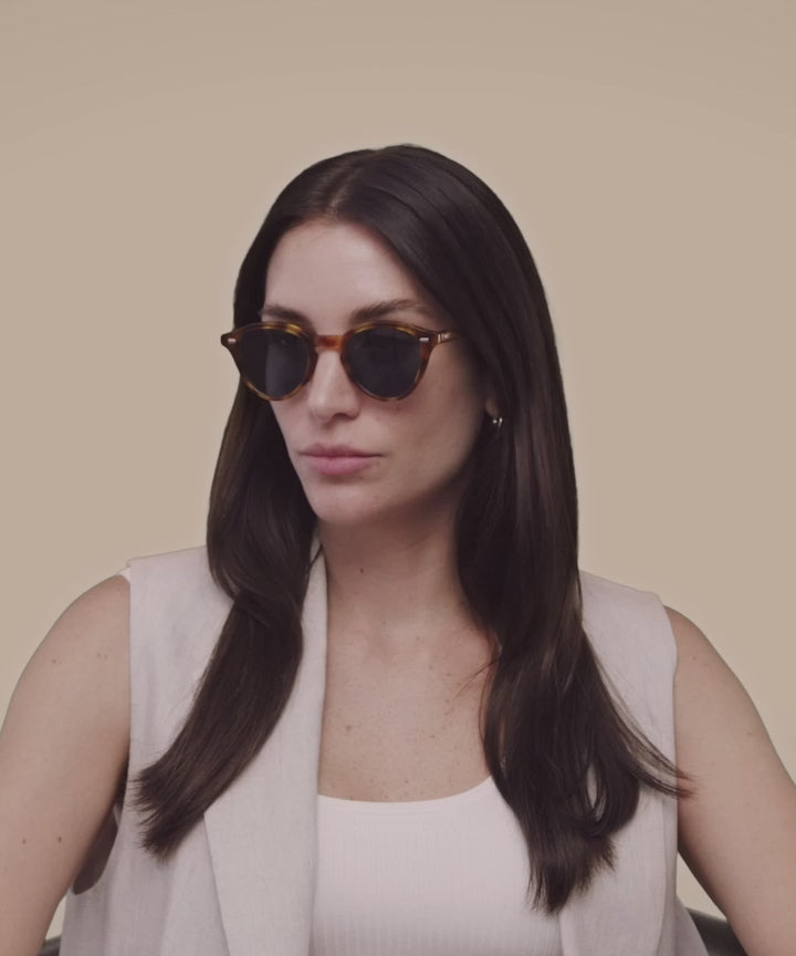 Johann Wolff Zhan Vintage Tortoise Sunglasses