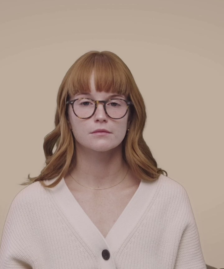 Johann Wolff Otto Matte Demi Tort Eyeglasses