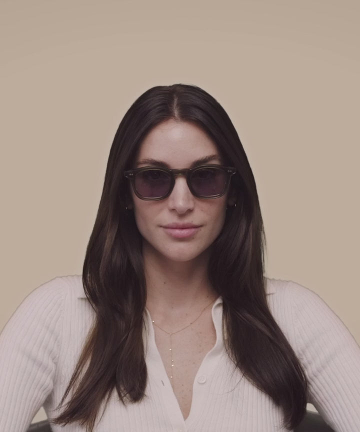 Johann Wolff Carousel Army Grape Sunglasses