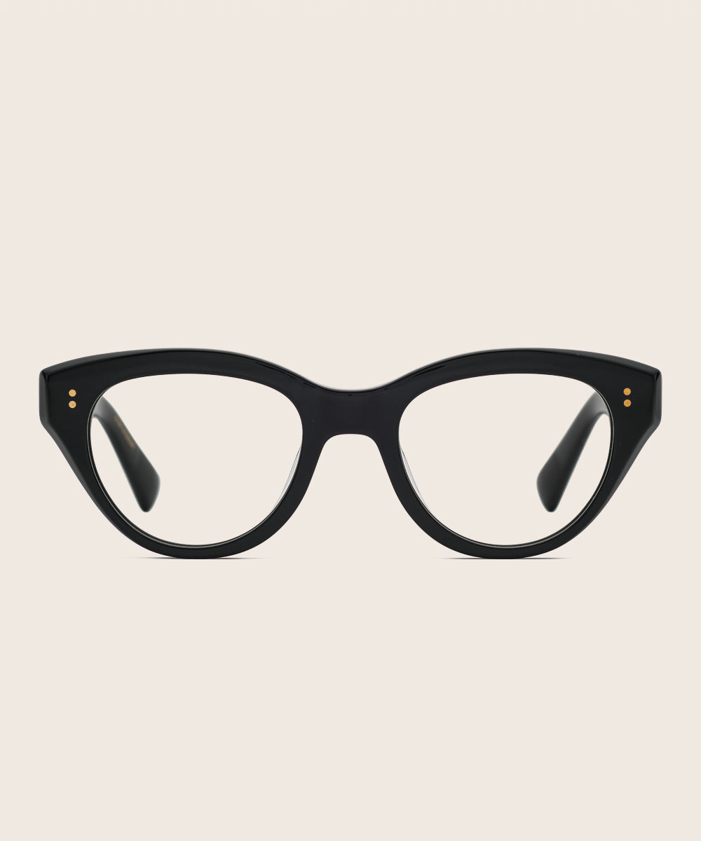 Johann Wolff Sophie Black Eyeglasses