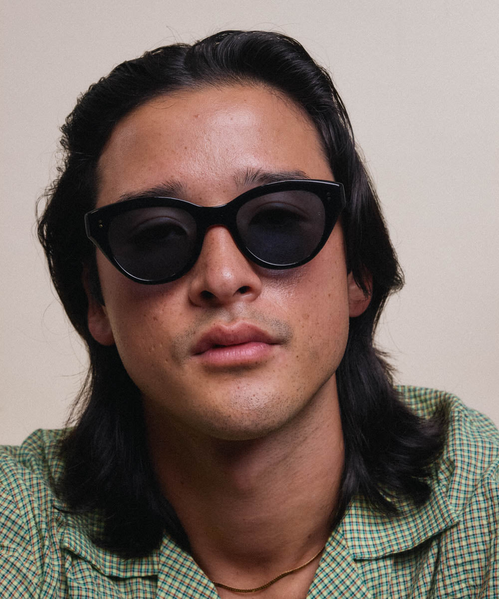 Johann Wolff Sophie Black Sunglasses