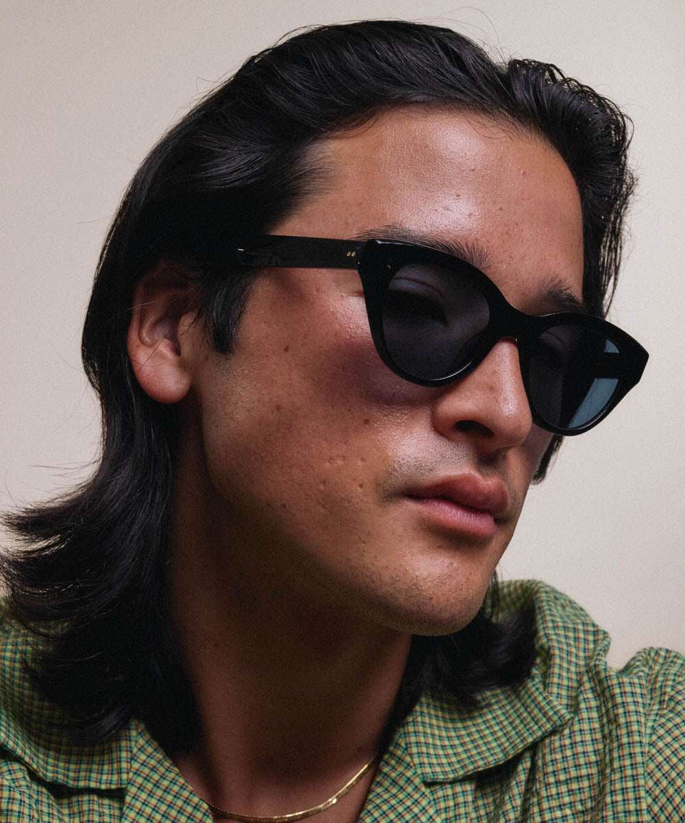 Johann Wolff Sophie Black Sunglasses