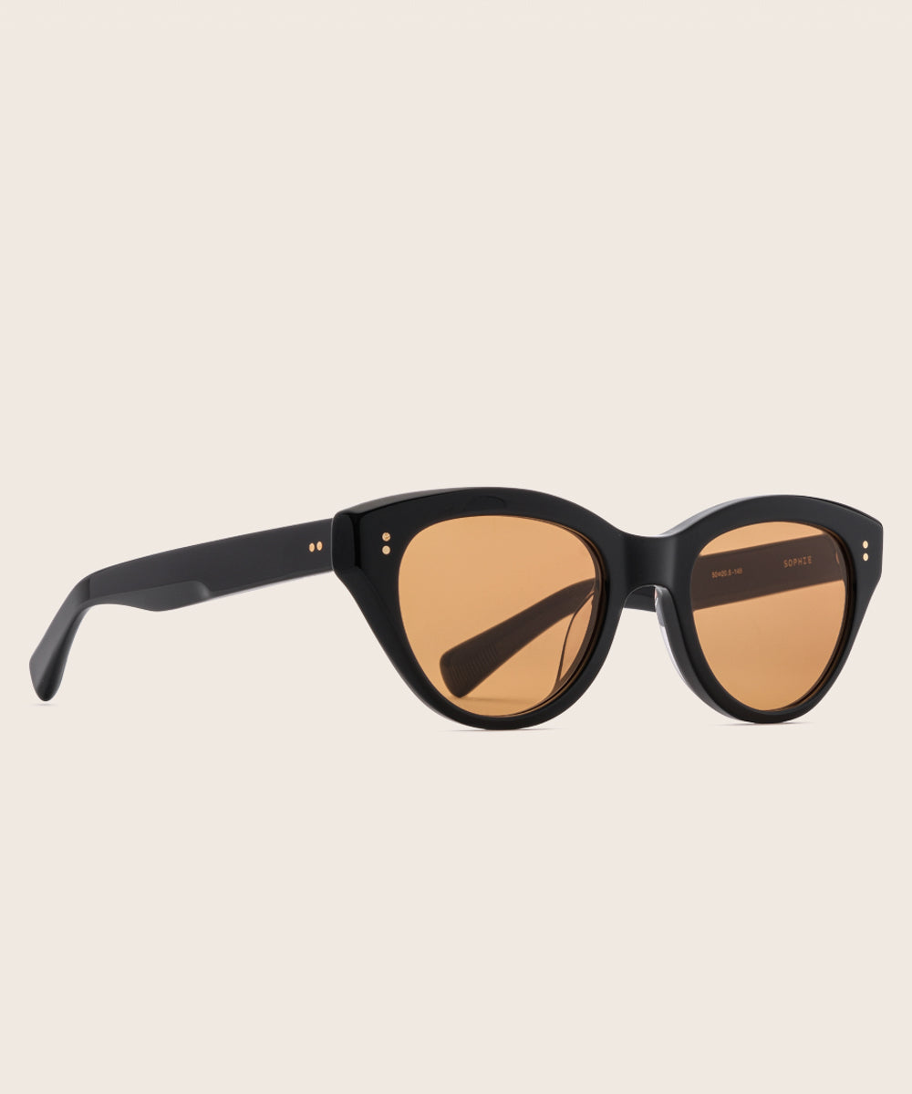 Johann Wolff Sophie Black Tuscan Sunglasses