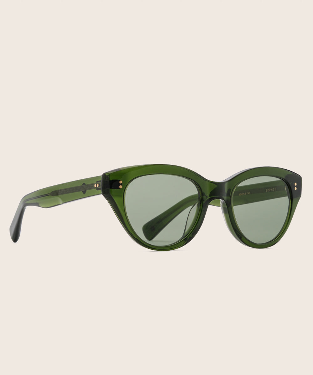 Johann Wolff Sophie Palm Green Mint Sunglasses