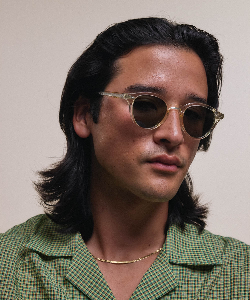 Johann Wolff Zhan Champagne Sunglasses