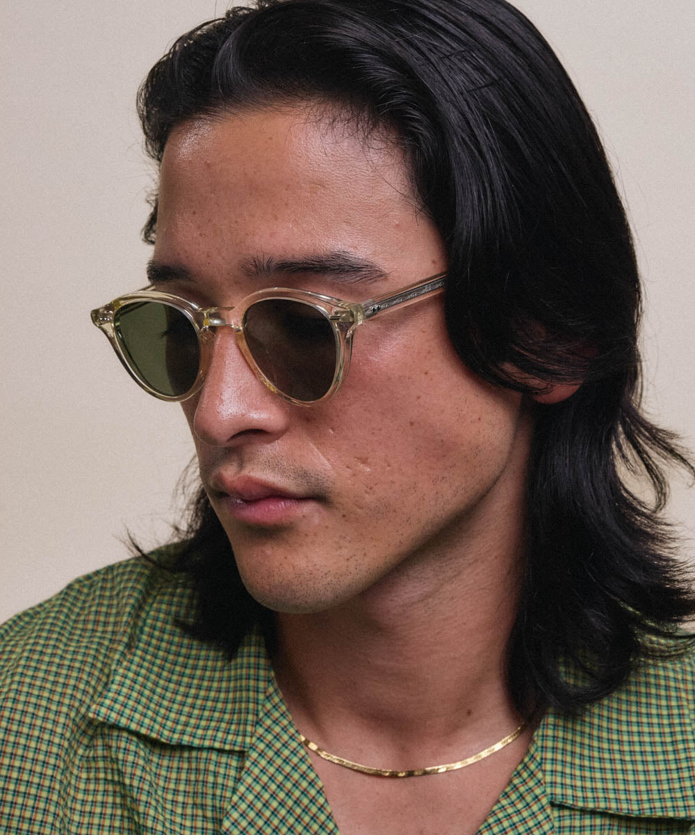 Johann Wolff Zhan Champagne Sunglasses