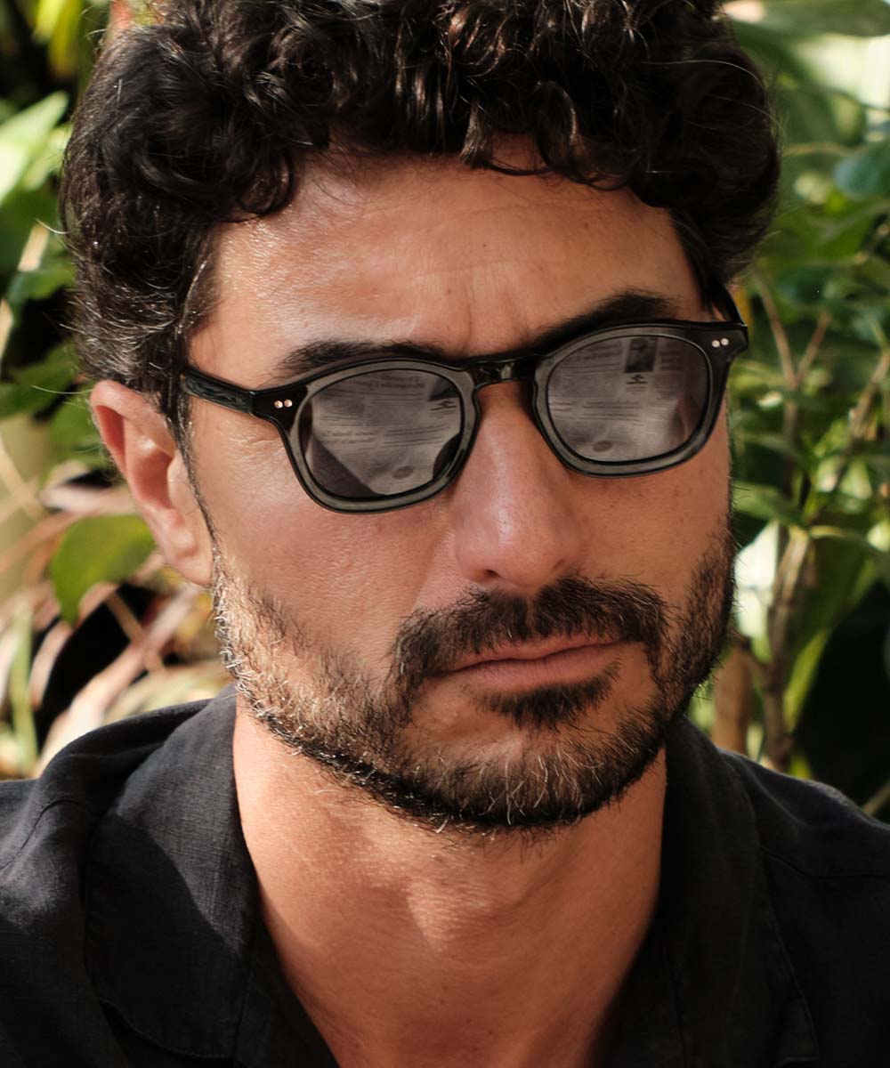 Johann Wolff X Mr C Carousel Black Sunglasses Model