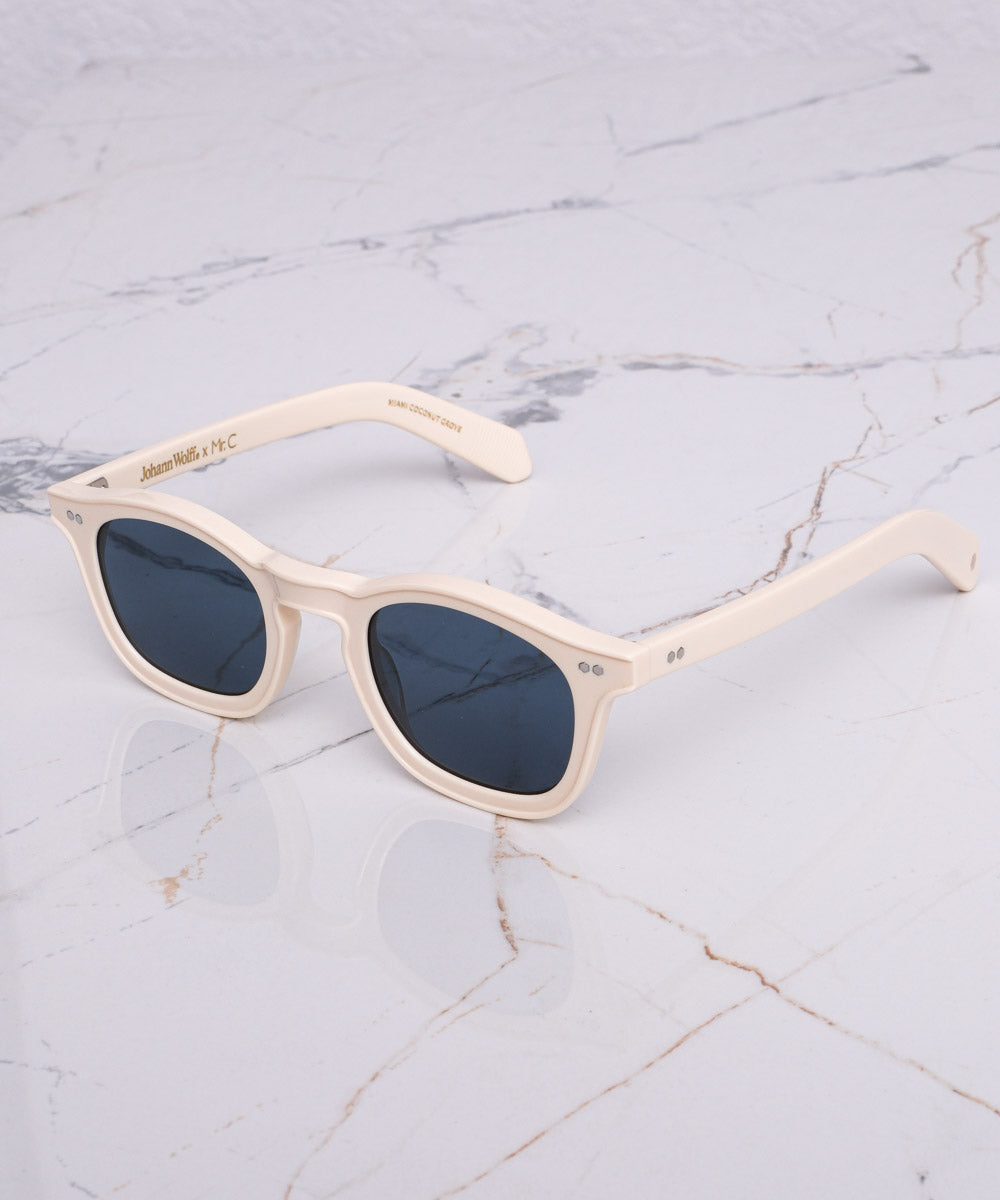 Johann Wolff X Mr C Carousel Ivory Sunglasses