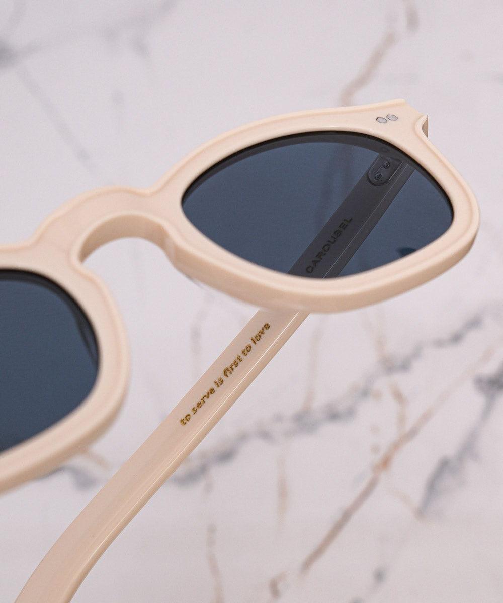 Johann Wolff X Mr C Carousel Ivory Sunglasses