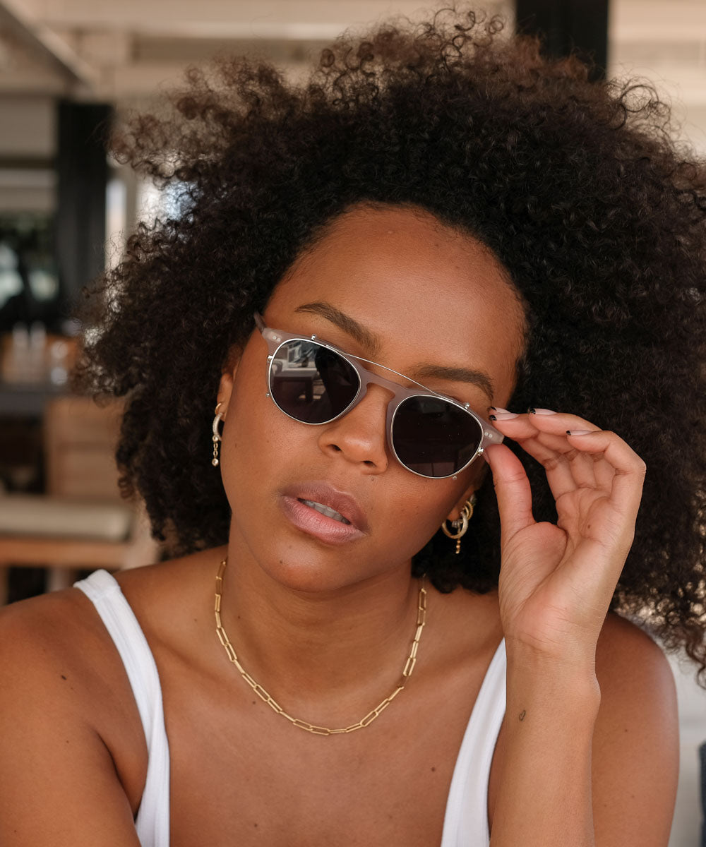 Johann Wolff Zhan Clip Silver Green