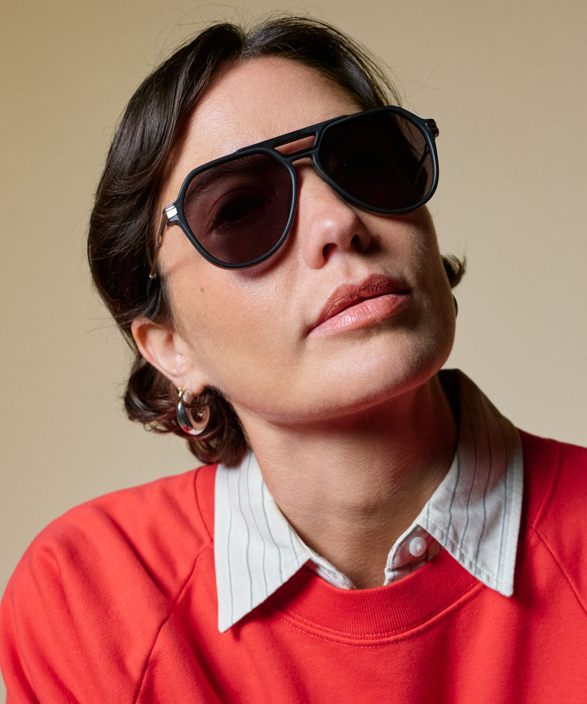 Johann Wolff Bernau Matte Black Sunglasses12 #color_matte-black