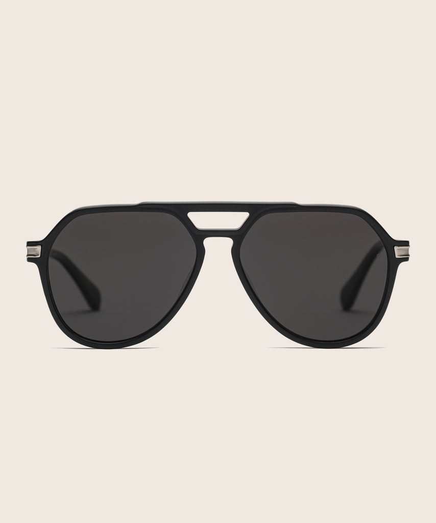 Johann Wolff Bernau Matte Matte Black Sunglasses2 #color_matte-black