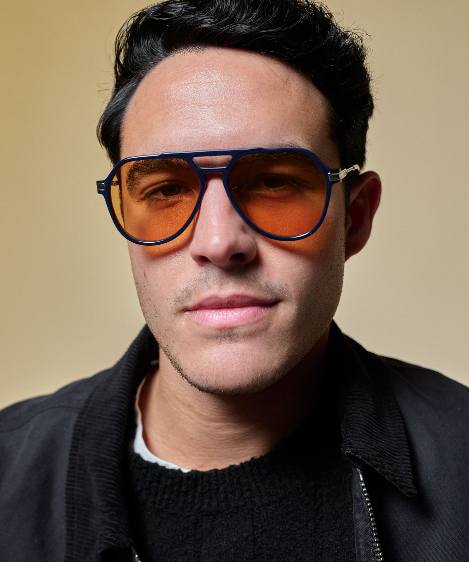 Johann Wolff Bernau Matte Navy Tuscan Light Sunglasses13 