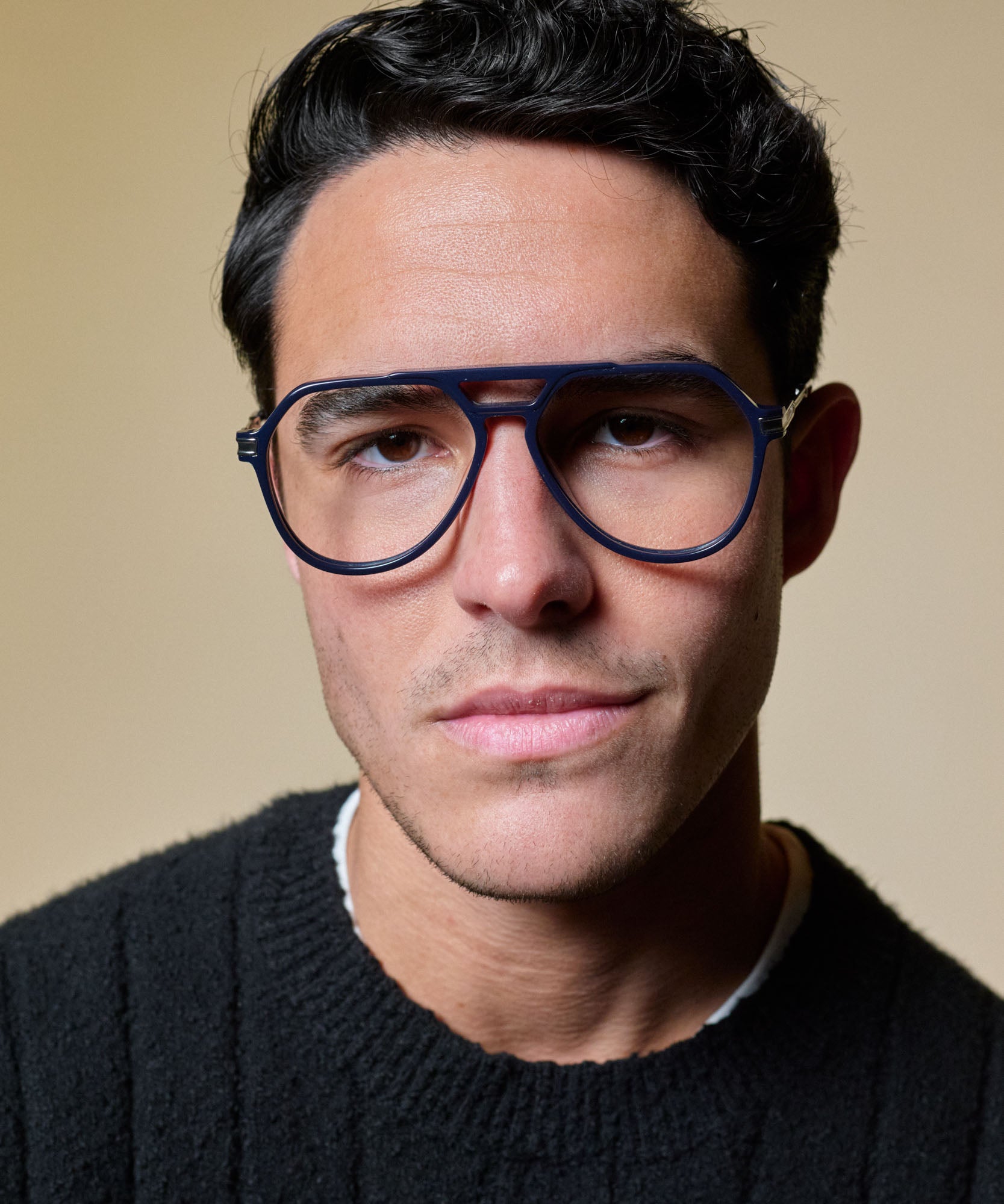 Johann Wolff Bernau Navy Glasses12 