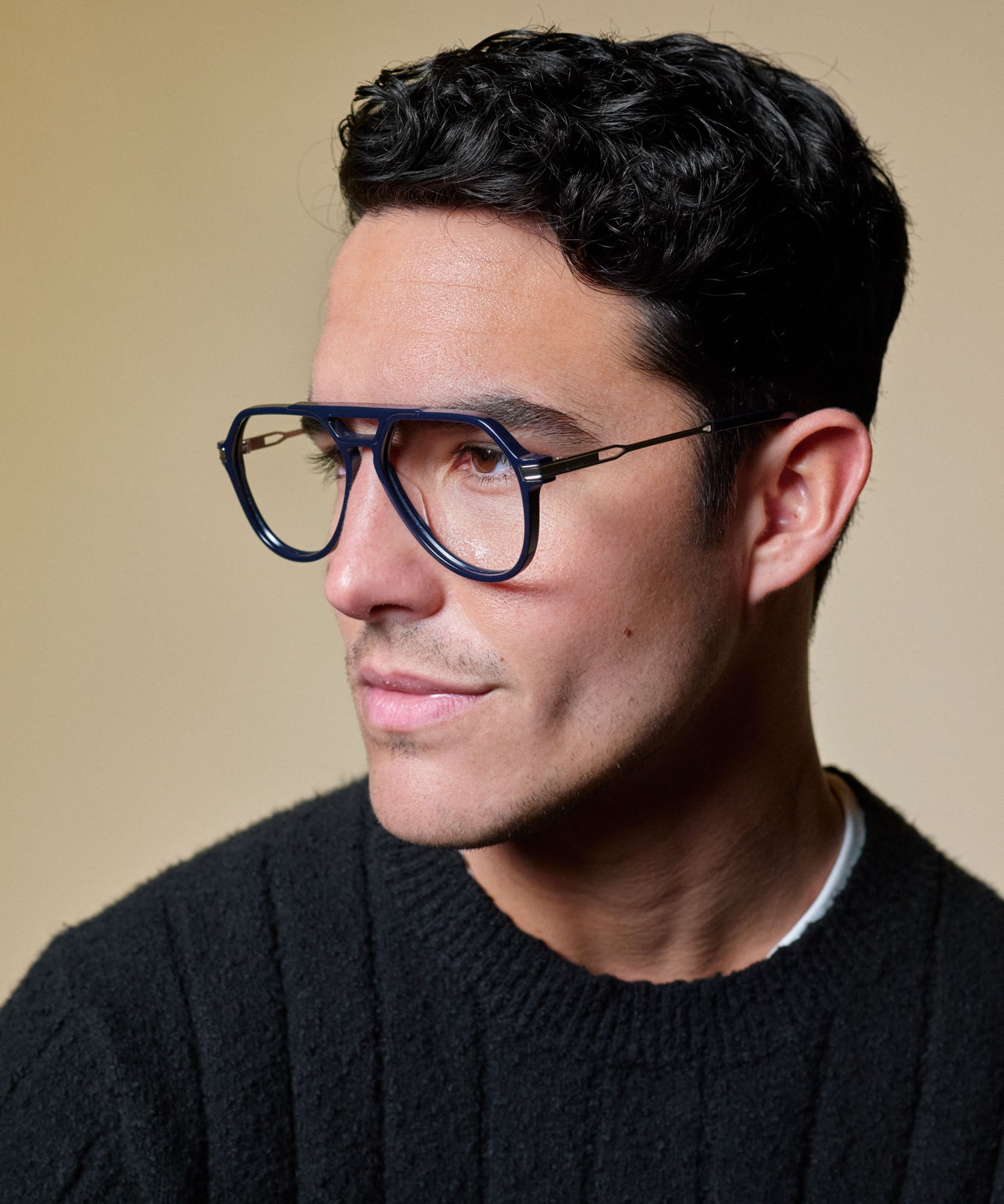 Johann Wolff Bernau Navy Glasses13 