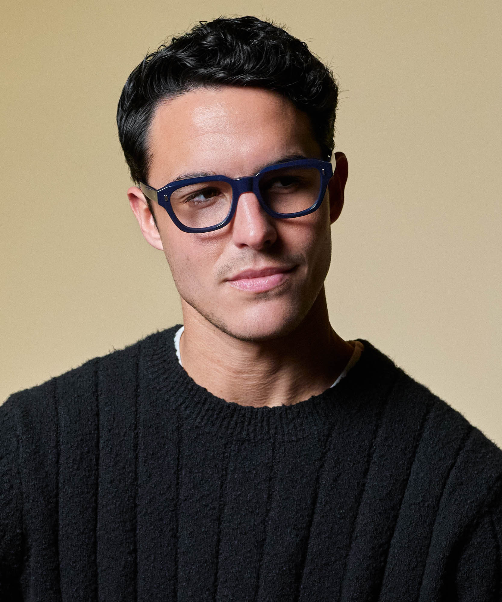 Johann Wolff Dessau Navy Glasses15 