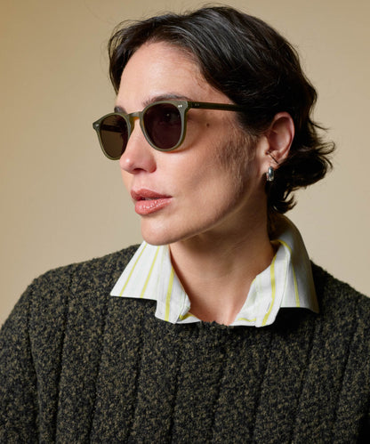 Johann Wolff Kepler Matte Army Sunglasses12 