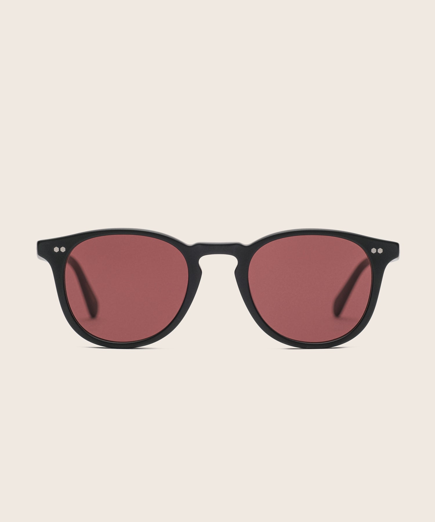 Johann Wolff Kepler Matte Black Burgundy Light Sunglasses2 