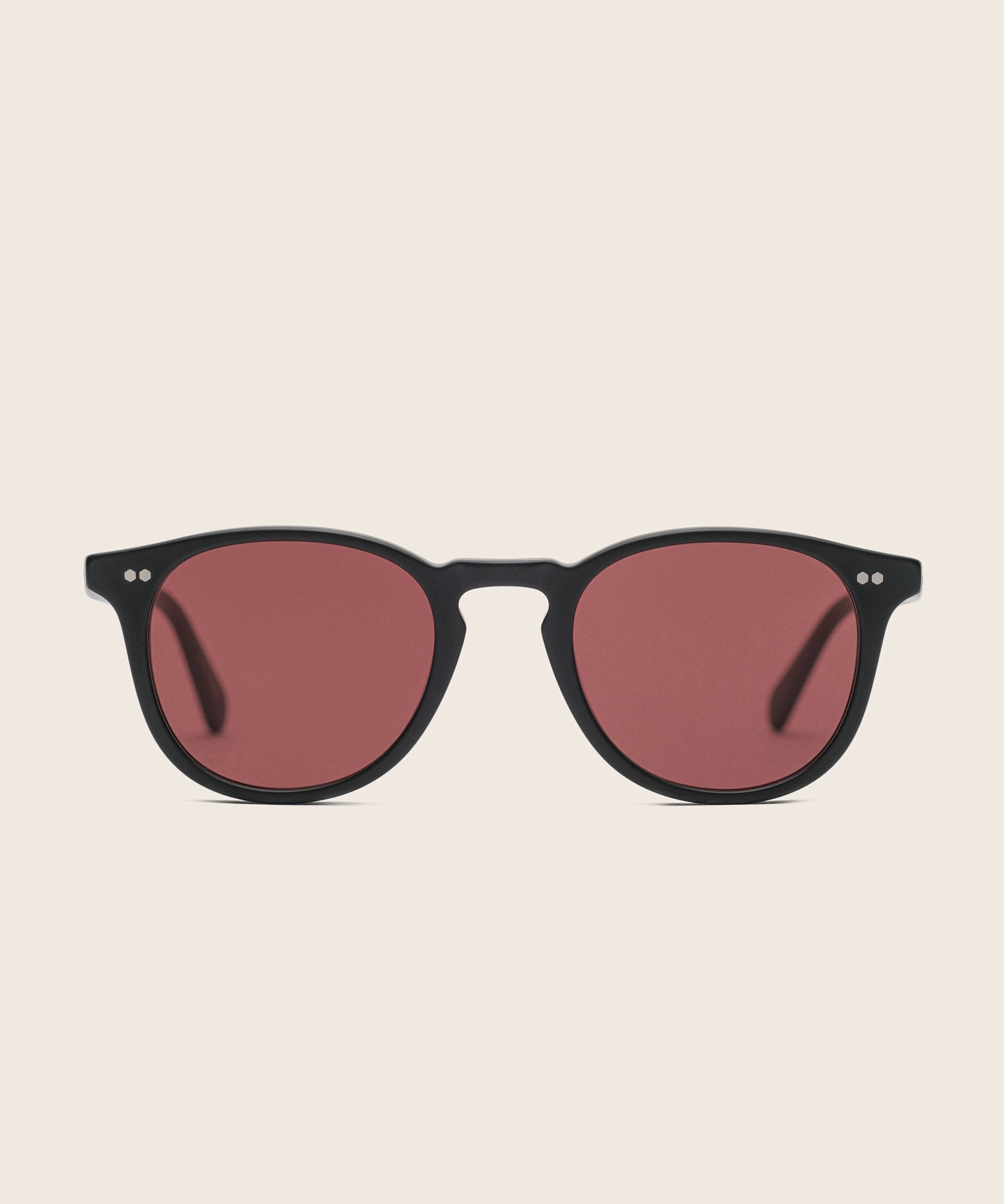 Johann Wolff Kepler Matte Black Burgundy Light Sunglasses2 