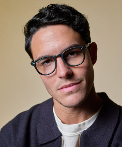 Johann Wolff Kepler Matte Black Glasses20 