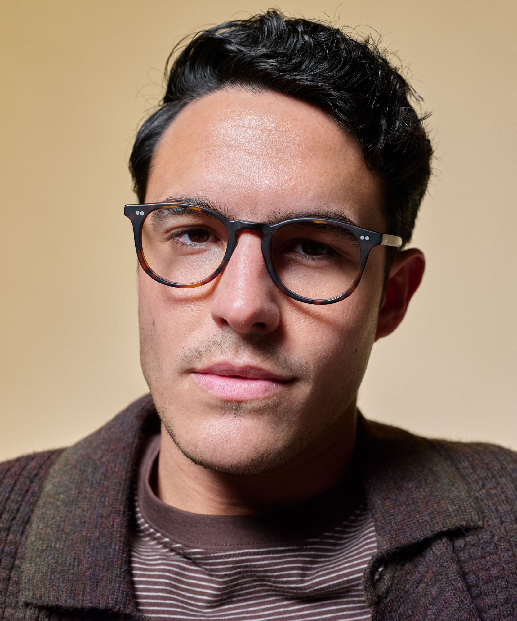 Johann Wolff Kepler Matte Havana Glasses5 