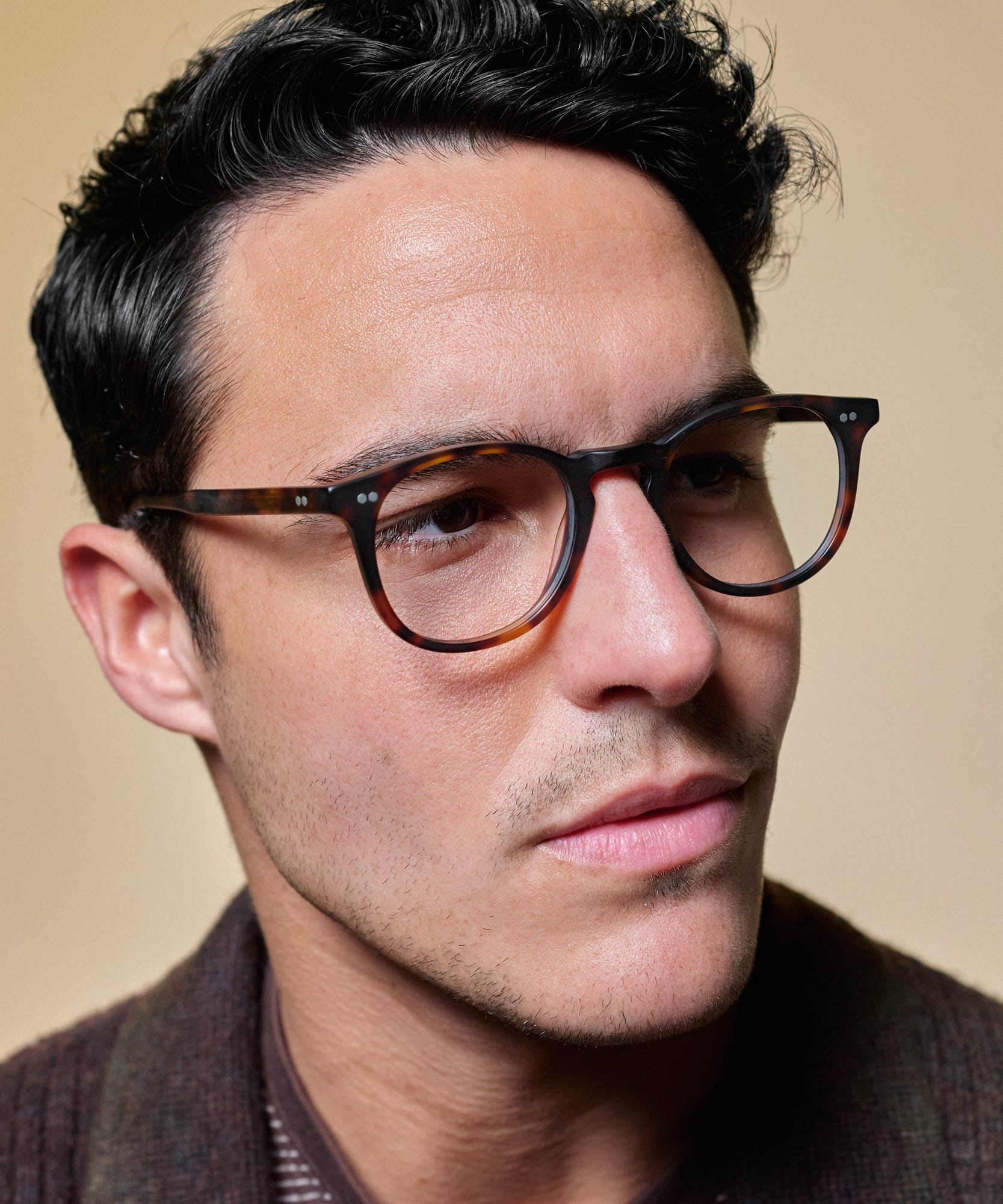 Johann Wolff Kepler Matte Havana Glasses6 