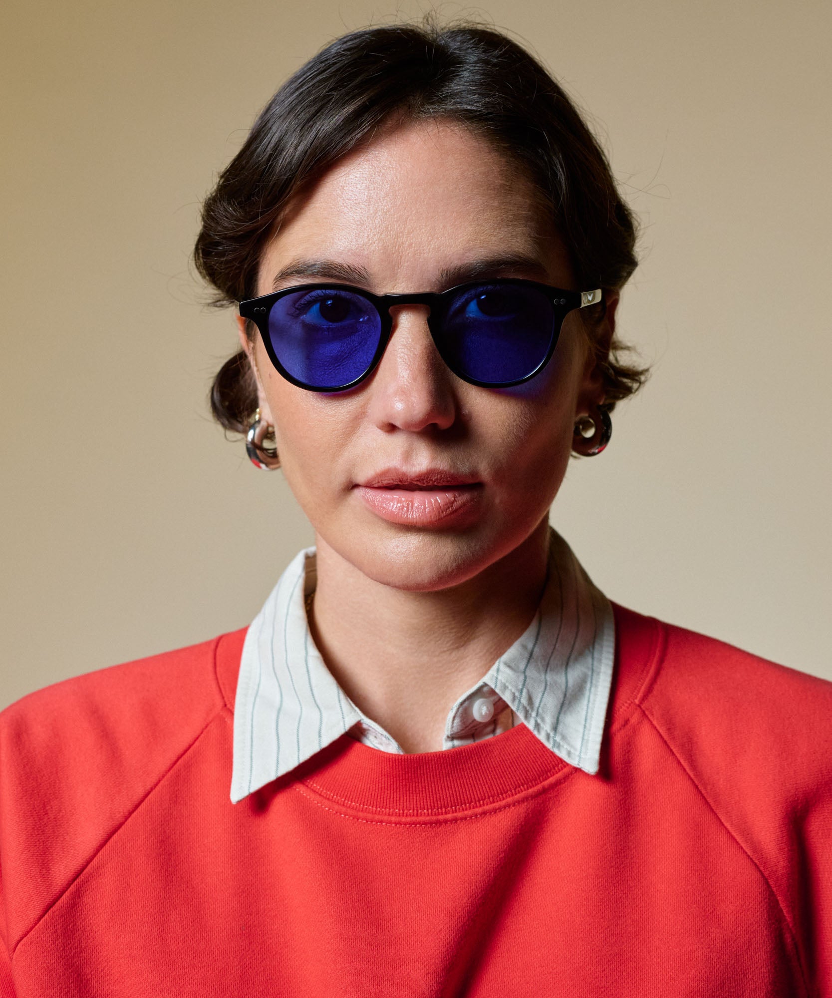 Johann Wolff Otto Black Ultramarine Sunglasses6 