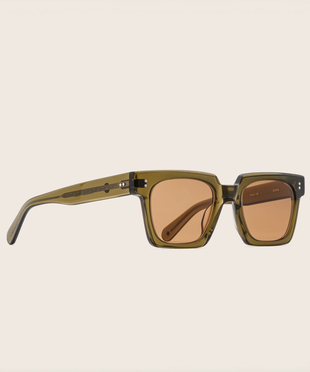 Johann Wolff Anna Army Tuscan Sunglasses 