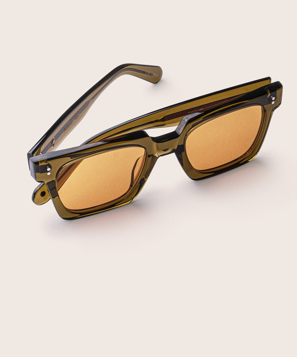 Johann Wolff Anna Army Tuscan Sunglasses 