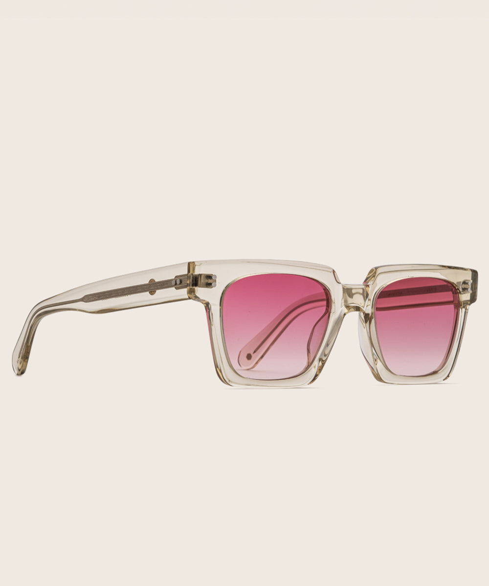 Johann Wolff Anna Champagne Ruby Sunglasses 