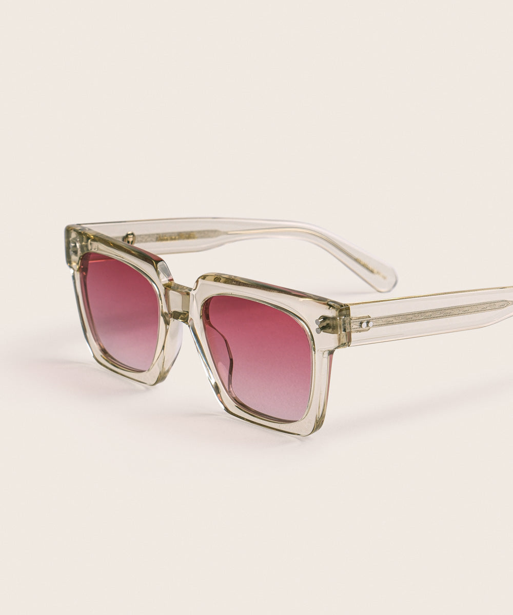 Johann Wolff Anna Champagne Ruby Sunglasses 