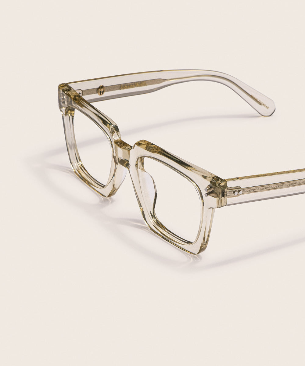 Johann Wolff Anna Champagne Eyeglasses 