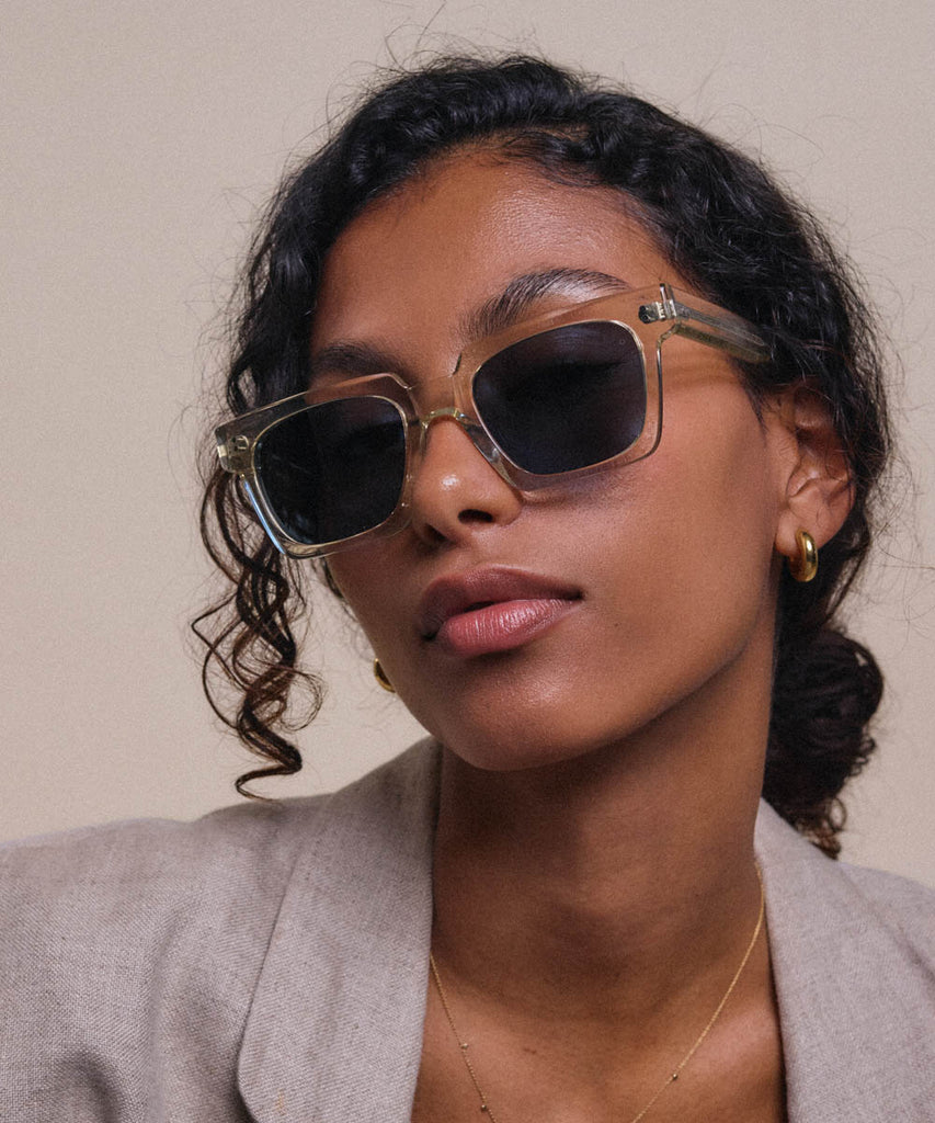 Johann Wolff Anna Champagne Sunglasses #color_champagne