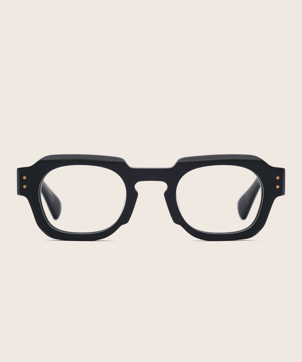 Johann Wolff Bastei Matte Black Eyeglasses 