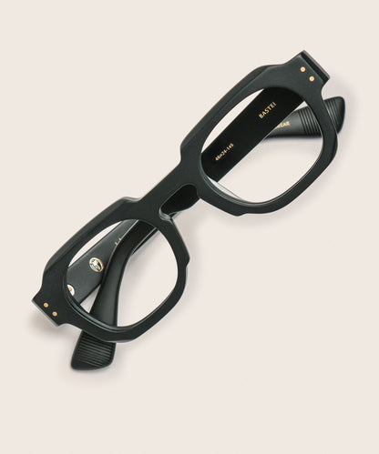 Johann Wolff Bastei Matte Black Eyeglasses 