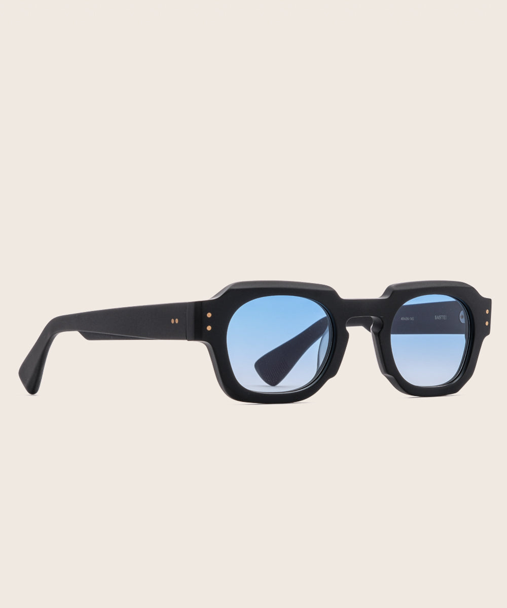 Johann Wolff Bastei Matte Black Sky Sunglasses 