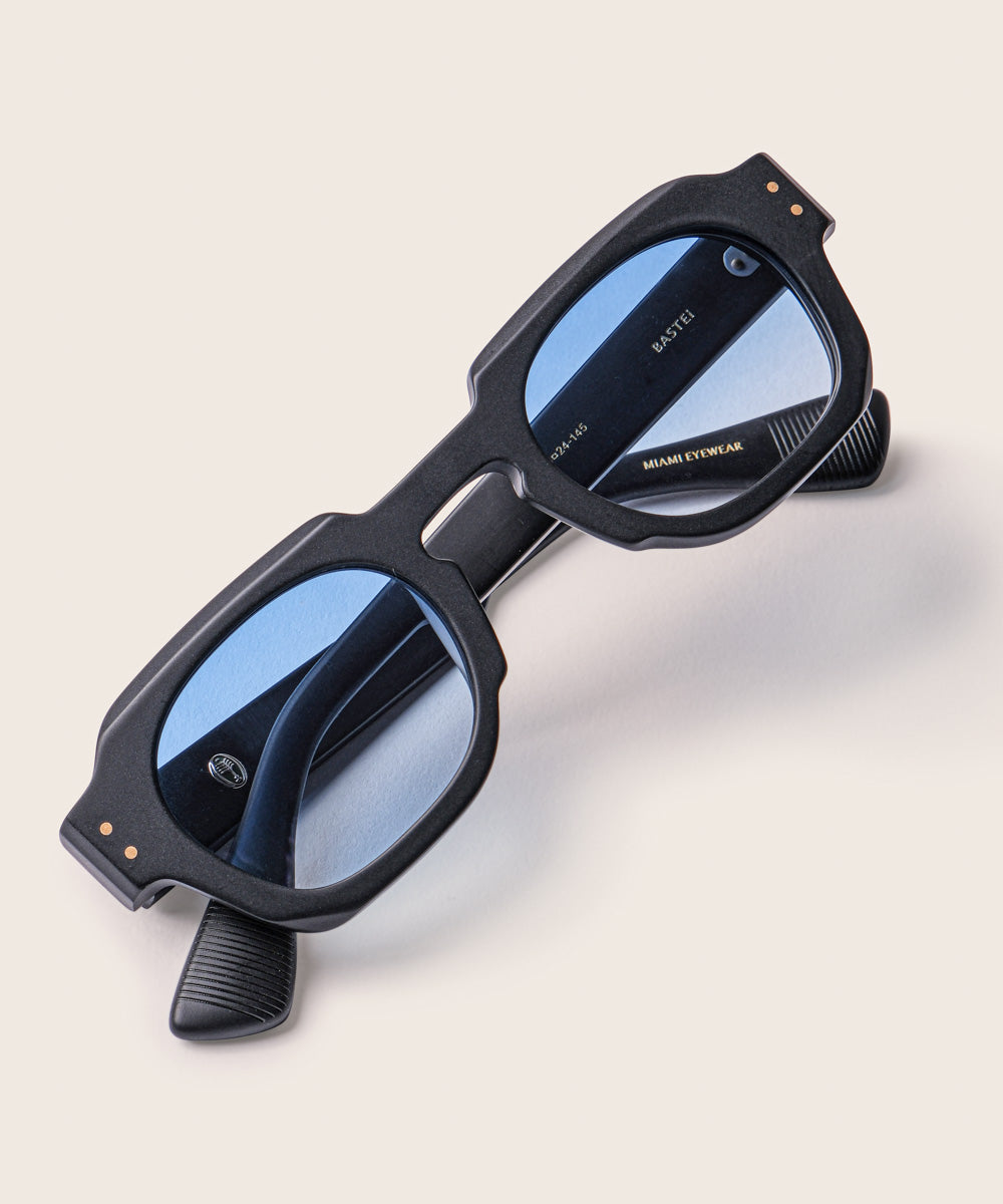 Johann Wolff Bastei Matte Black Sky Sunglasses 