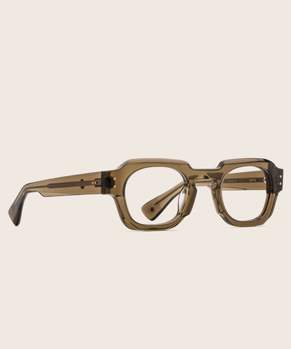 Johann Wolff Bastei Olive Eyeglasses 