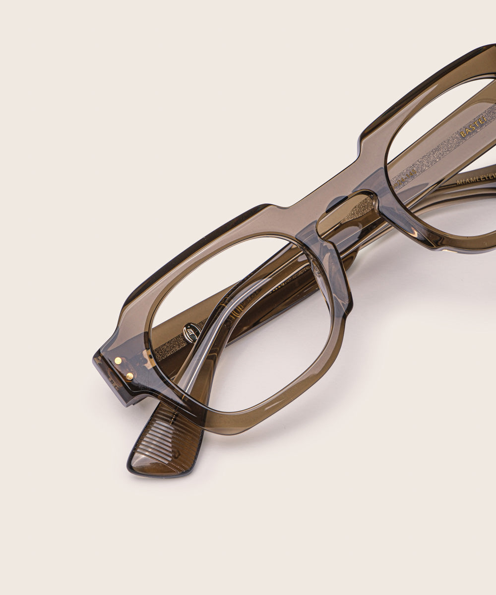 Johann Wolff Bastei Olive Eyeglasses 