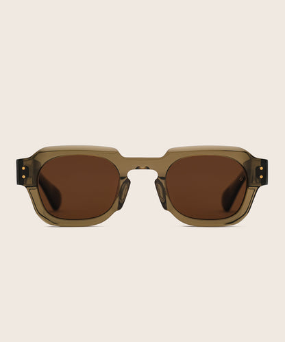 Johann Wolff Bastei Olive Sunglasses 