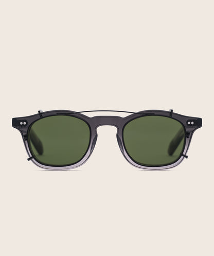 Johann Wolff Carousel Matte Black Green Clip 