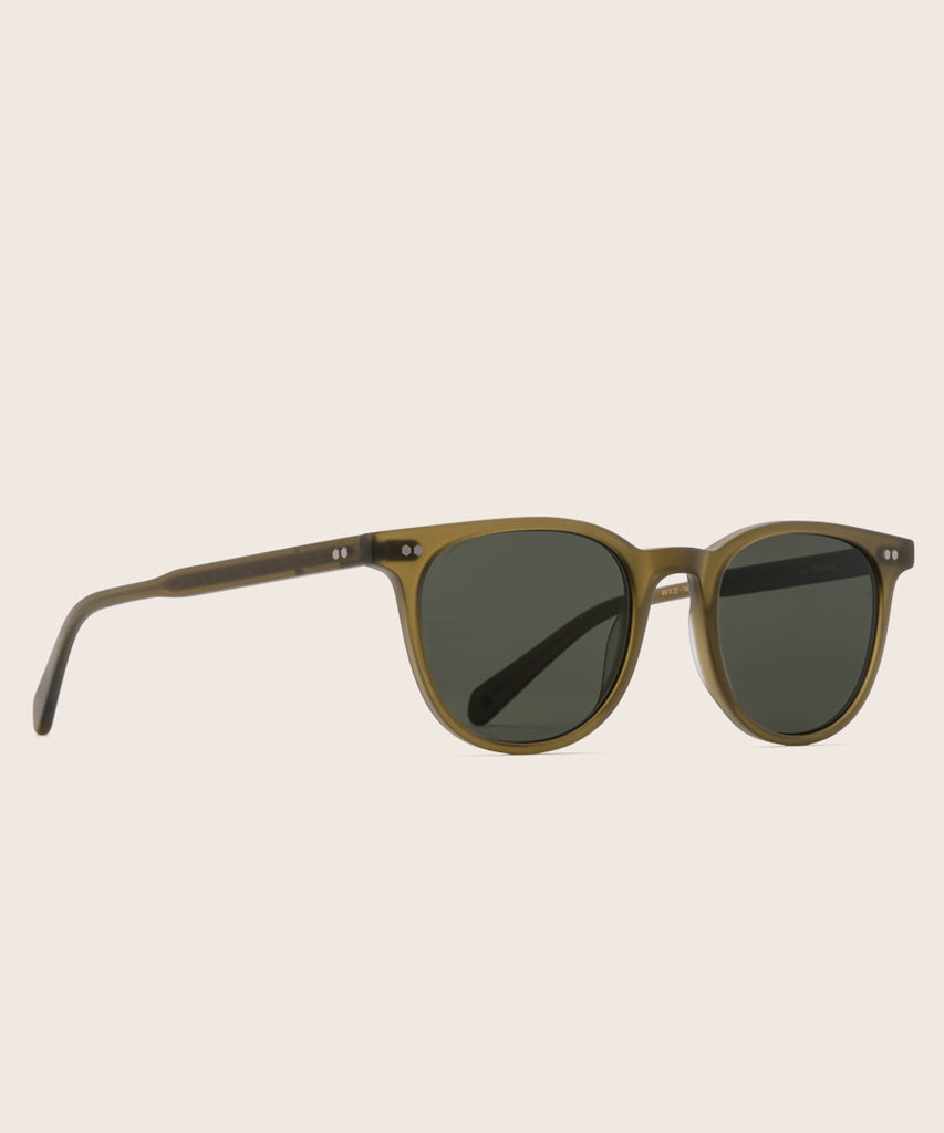 Johann Wolff Frankie Matte Army Sunglasses #color_matte-army