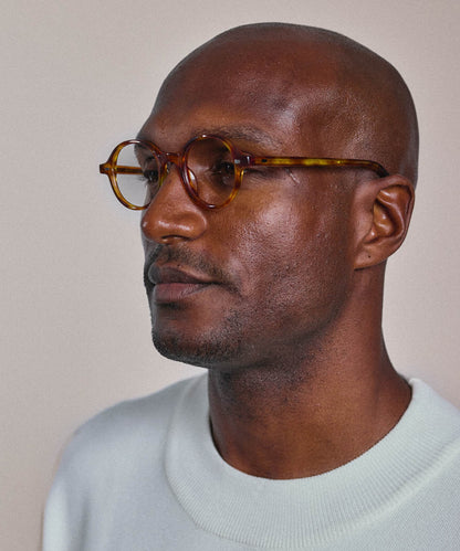 Johann Wolff Gatsby Vintage Tortoise Eyeglasses 