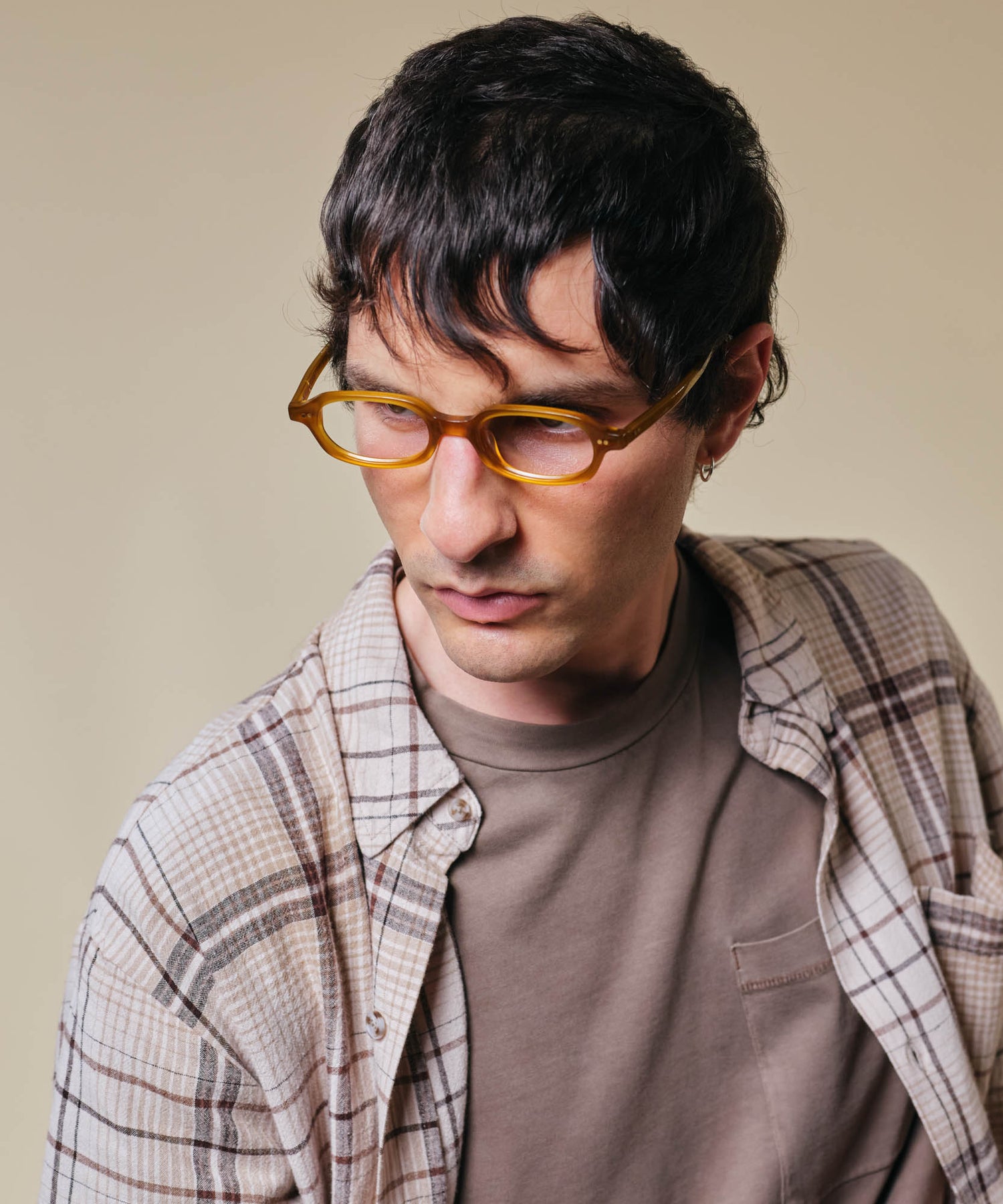 johann wolff alma amber eyeglasses 