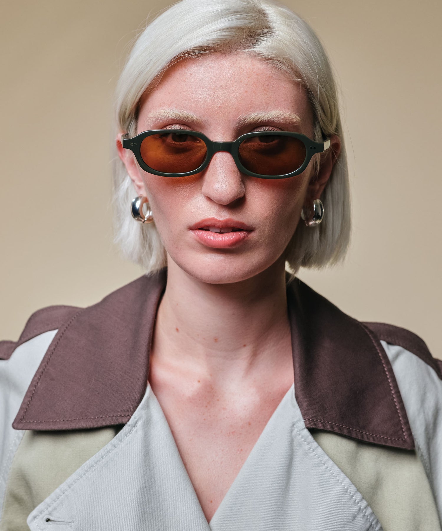 johann wolff alma kombu green sunglasses 